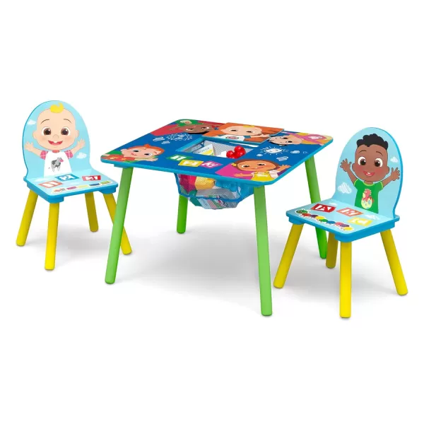 Delta Children Kids Table and Chair Set With Storage  - Ideal for Arts &amp; Crafts, Snack Time, Homeschooling, Homework &amp; More, Nick Jr. PAW Patrol