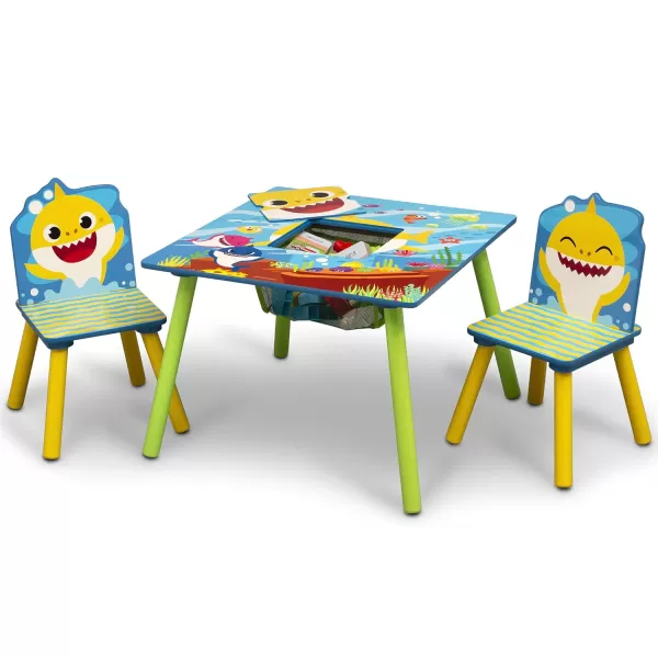 Delta Children Kids Table and Chair Set With Storage  - Ideal for Arts &amp; Crafts, Snack Time, Homeschooling, Homework &amp; More, Nick Jr. PAW Patrol