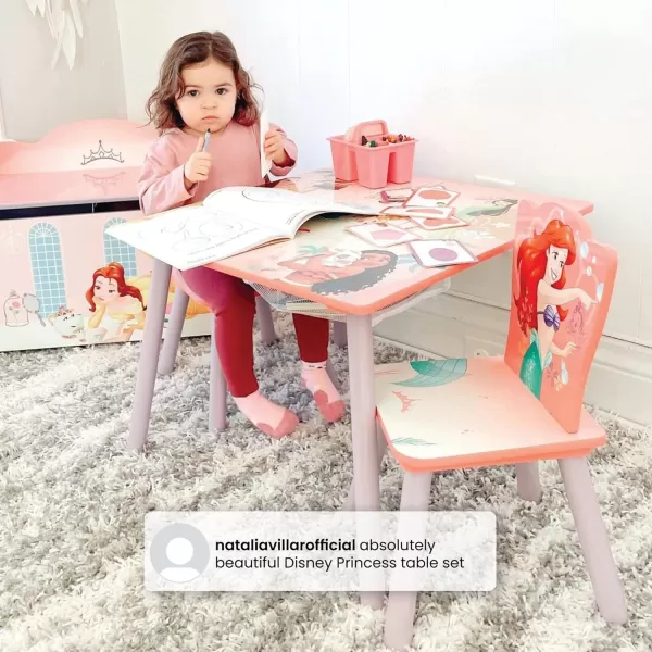 Delta Children Kids Table and Chair Set With Storage  - Ideal for Arts &amp; Crafts, Snack Time, Homeschooling, Homework &amp; More, Nick Jr. PAW Patrol