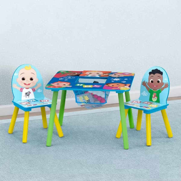Delta Children Kids Table and Chair Set With Storage  - Ideal for Arts &amp; Crafts, Snack Time, Homeschooling, Homework &amp; More, Nick Jr. PAW Patrol