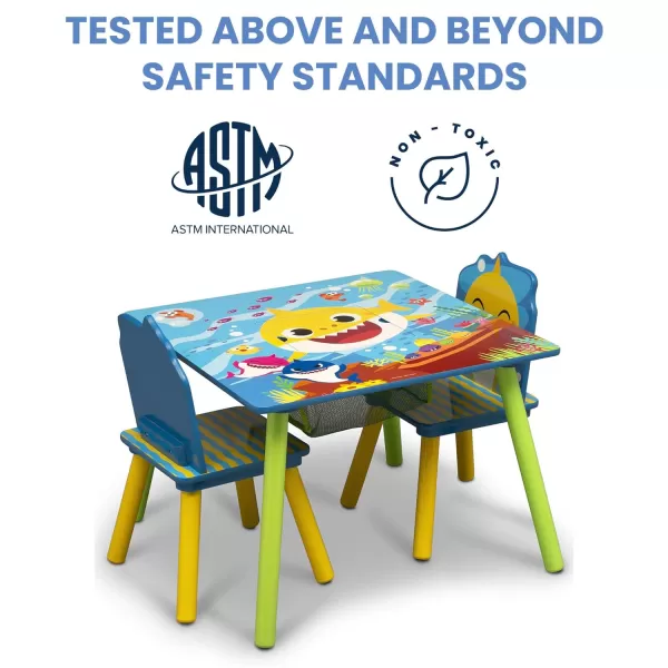 Delta Children Kids Table and Chair Set With Storage  - Ideal for Arts &amp; Crafts, Snack Time, Homeschooling, Homework &amp; More, Nick Jr. PAW Patrol