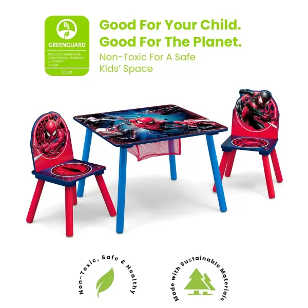 Delta Children Kids Table and Chair Set With Storage  - Ideal for Arts &amp; Crafts, Snack Time, Homeschooling, Homework &amp; More, Nick Jr. PAW Patrol