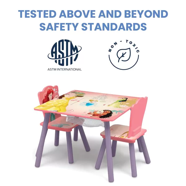 Delta Children Kids Table and Chair Set With Storage  - Ideal for Arts &amp; Crafts, Snack Time, Homeschooling, Homework &amp; More, Nick Jr. PAW Patrol