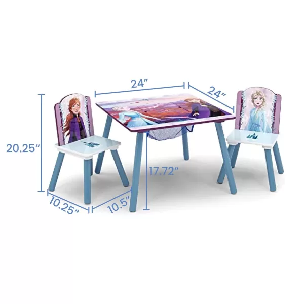 Delta Children Kids Table and Chair Set With Storage  - Ideal for Arts &amp; Crafts, Snack Time, Homeschooling, Homework &amp; More, Nick Jr. PAW Patrol