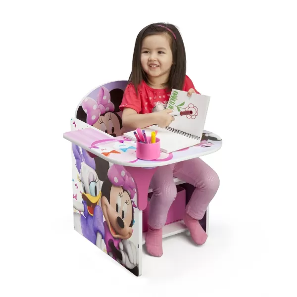Chair Desk With Storage Bin, Disney Minnie Mouse
