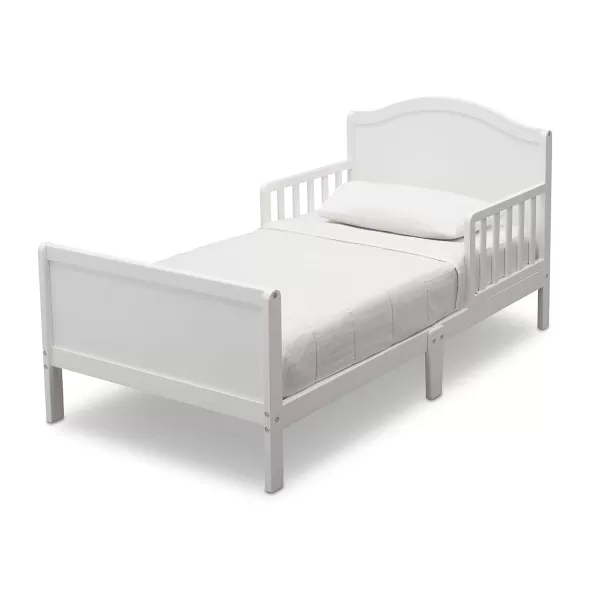 Delta Children Bennett Wood Toddler Bed - Greenguard Gold Certified, Grey