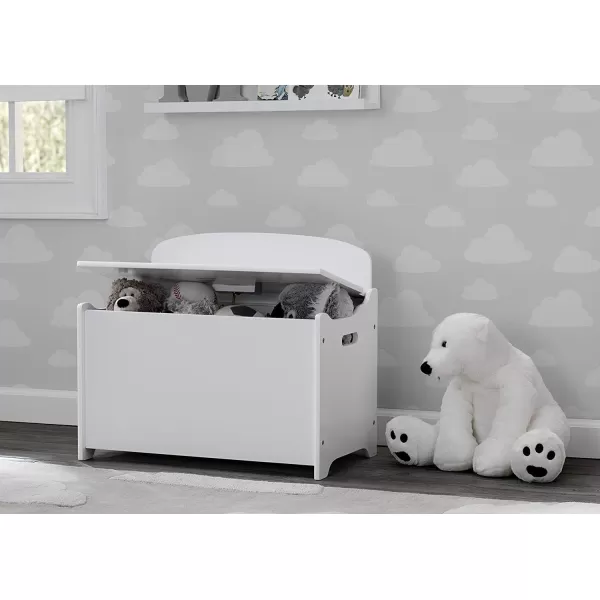MySize Deluxe Toy Box - Greenguard Gold Certified, Dark Chocolate
