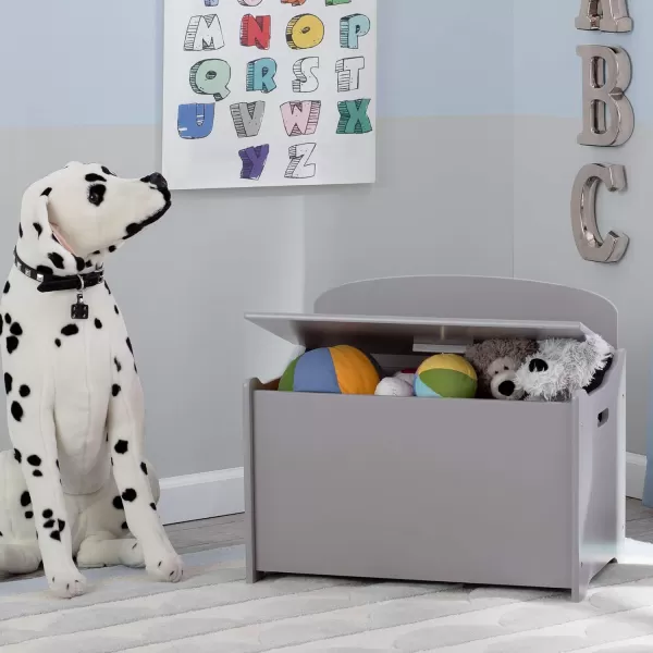 MySize Deluxe Toy Box - Greenguard Gold Certified, Dark Chocolate