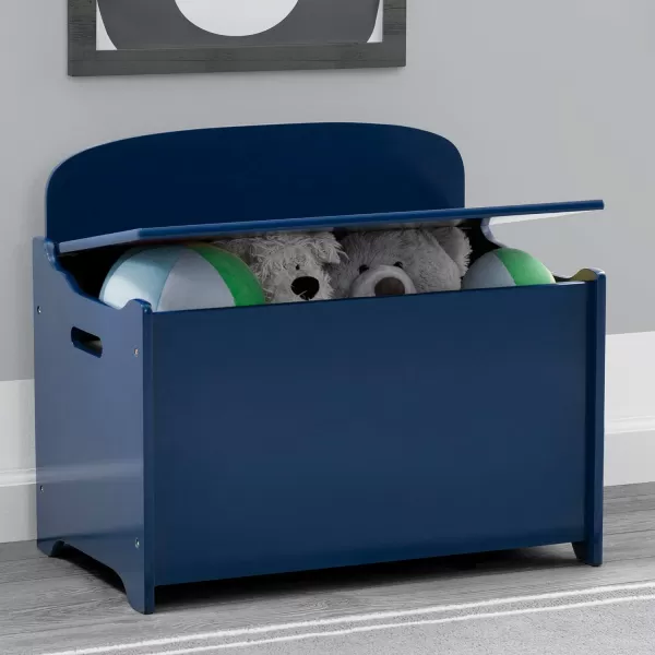 MySize Deluxe Toy Box - Greenguard Gold Certified, Dark Chocolate