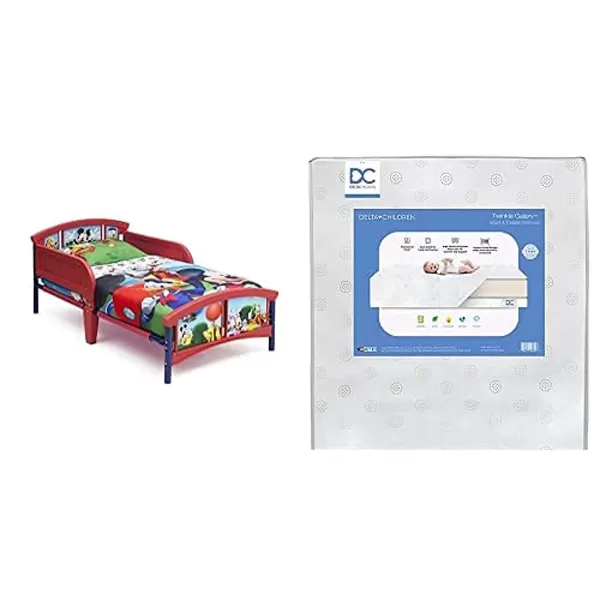 Plastic Toddler Bed, Disney Mickey Mouse