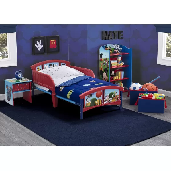 Plastic Toddler Bed, Disney Mickey Mouse