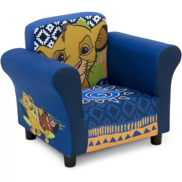 Upholstered Chair, Disney/Pixar Toy Story 4 for Bedroom with Arm Rest, Cushion Availability, Wood/UrethaneFoam/Polyester