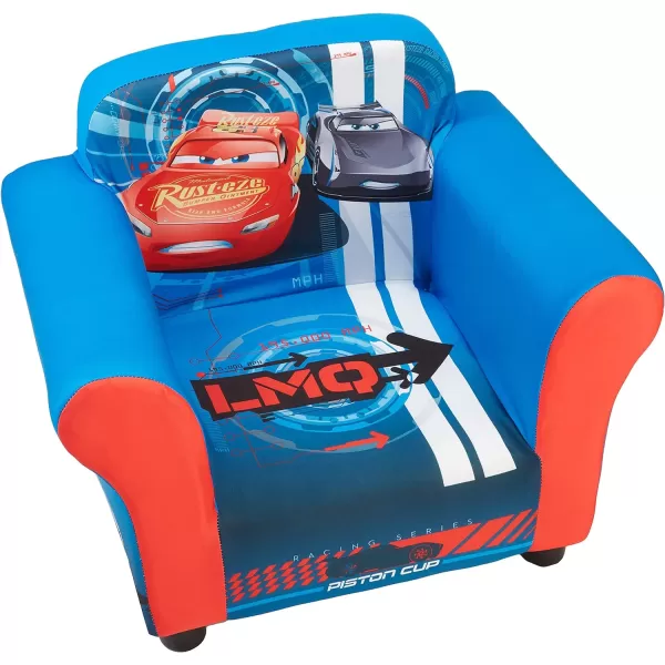 Upholstered Chair, Disney/Pixar Toy Story 4 for Bedroom with Arm Rest, Cushion Availability, Wood/UrethaneFoam/Polyester