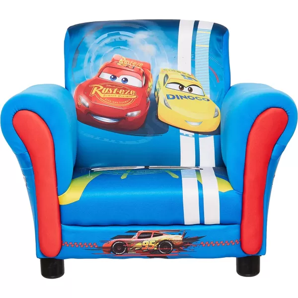 Upholstered Chair, Disney/Pixar Toy Story 4 for Bedroom with Arm Rest, Cushion Availability, Wood/UrethaneFoam/Polyester