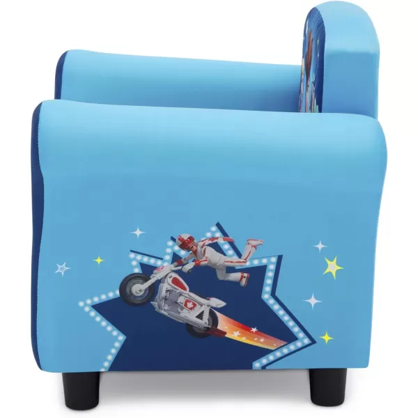 Upholstered Chair, Disney/Pixar Toy Story 4 for Bedroom with Arm Rest, Cushion Availability, Wood/UrethaneFoam/Polyester