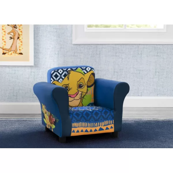 Upholstered Chair, Disney/Pixar Toy Story 4 for Bedroom with Arm Rest, Cushion Availability, Wood/UrethaneFoam/Polyester