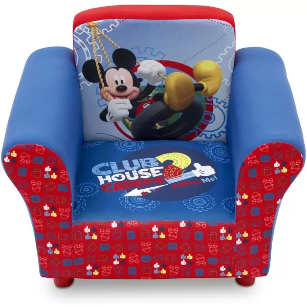 Upholstered Chair, Disney/Pixar Toy Story 4 for Bedroom with Arm Rest, Cushion Availability, Wood/UrethaneFoam/Polyester