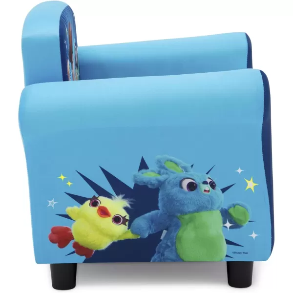 Upholstered Chair, Disney/Pixar Toy Story 4 for Bedroom with Arm Rest, Cushion Availability, Wood/UrethaneFoam/Polyester