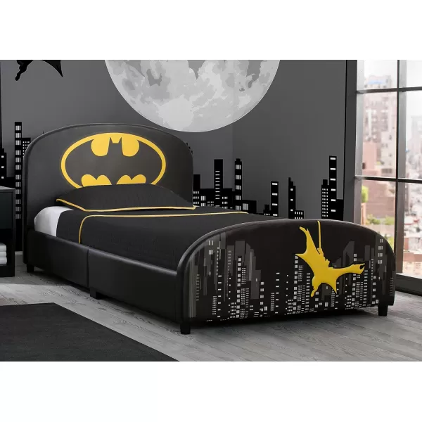 Upholstered Twin Bed, DC Comics Batman