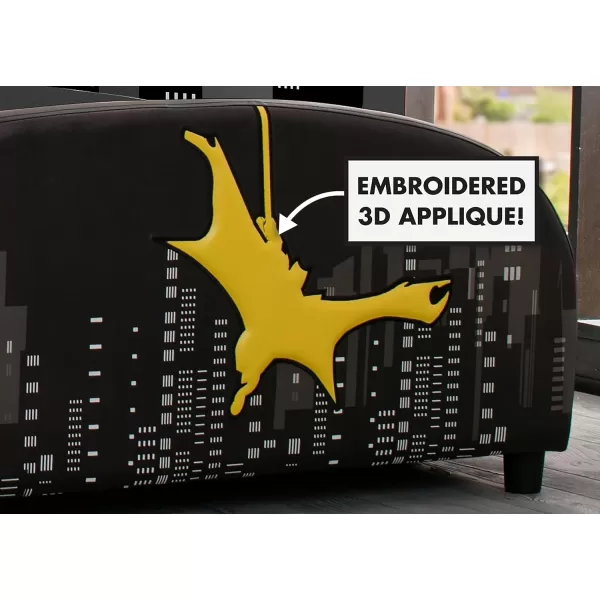 Upholstered Twin Bed, DC Comics Batman