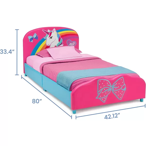 Upholstered Twin Bed, JoJo Siwa