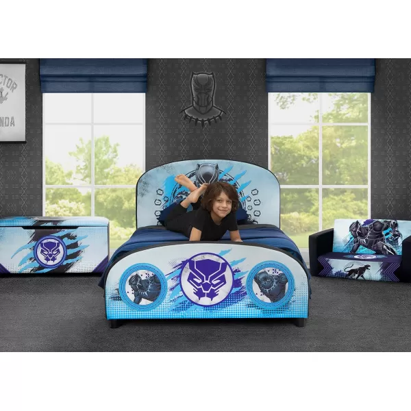 Upholstered Twin Bed, Marvel Avengers