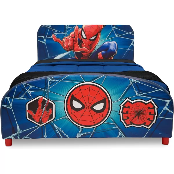Upholstered Twin Bed, Marvel Avengers