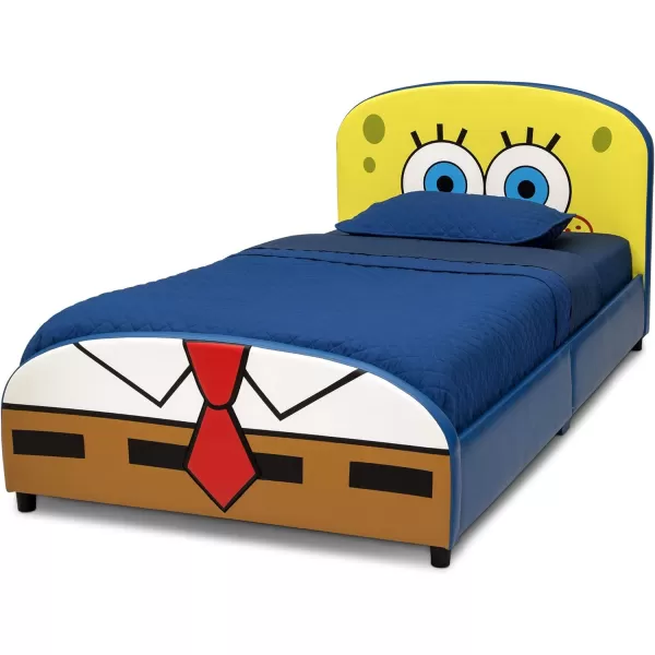 Upholstered Twin Bed, Marvel Avengers