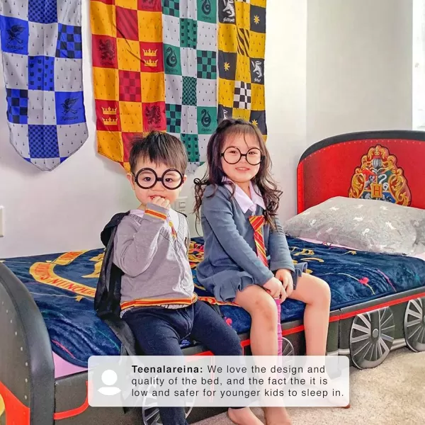 Upholstered Twin Bed, Marvel Avengers