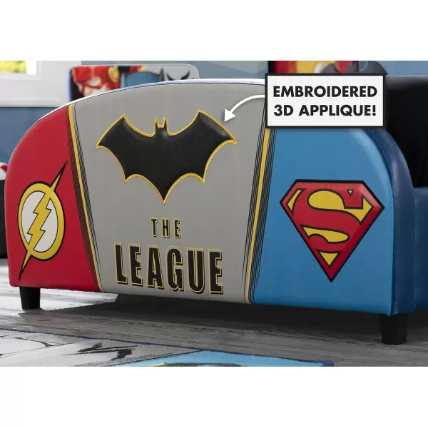 Upholstered Twin Bed, Marvel Avengers