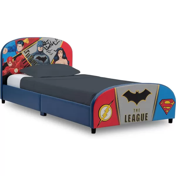 Upholstered Twin Bed, Marvel Avengers