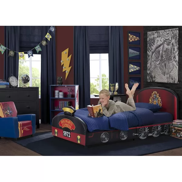 Upholstered Twin Bed, Marvel Avengers