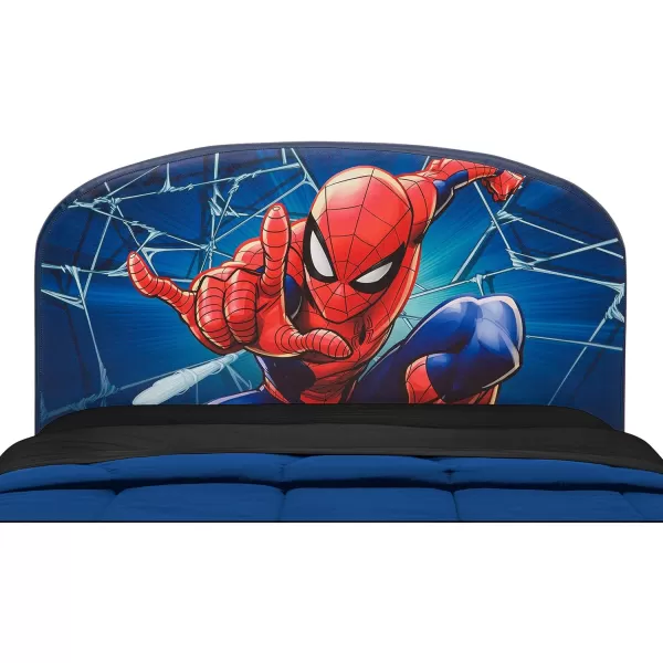Upholstered Twin Bed, Marvel Avengers