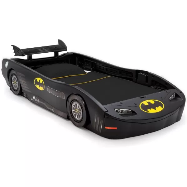 DC Comics Batman Batmobile Car Twin Bed by Delta Children