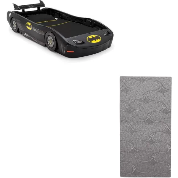 DC Comics Batman Batmobile Car Twin Bed by Delta Children