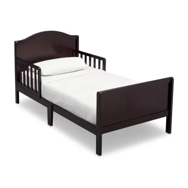 Delta Children Bennett Wood Toddler Bed - Greenguard Gold Certified, Grey