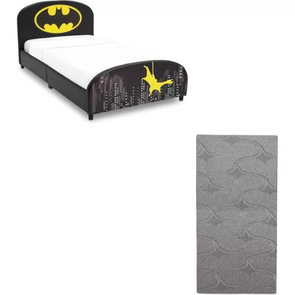 Upholstered Twin Bed, DC Comics Batman