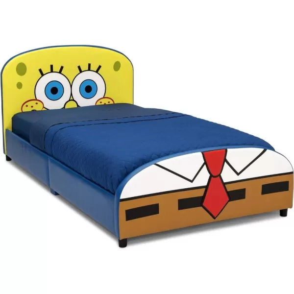 Upholstered Twin Bed, Marvel Avengers
