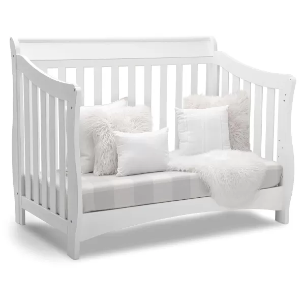 Bentley S Series 4-in-1 Convertible Baby Crib, Black Cherry Espresso