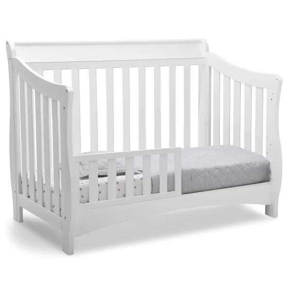 Bentley S Series 4-in-1 Convertible Baby Crib, Black Cherry Espresso