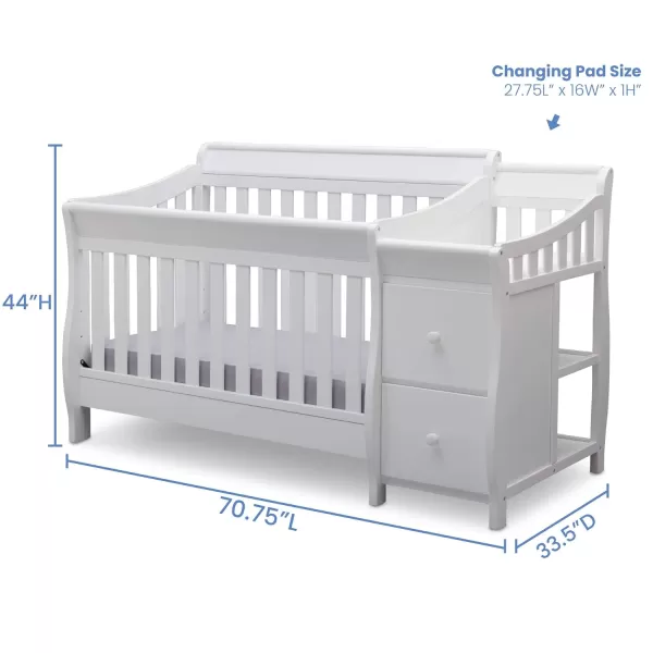 Bentley S Series 4-in-1 Convertible Baby Crib, Black Cherry Espresso