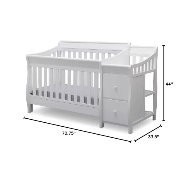 Bentley S Series 4-in-1 Convertible Baby Crib, Black Cherry Espresso