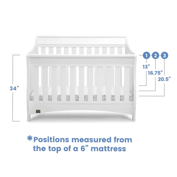 Bentley S Series 4-in-1 Convertible Baby Crib, Black Cherry Espresso
