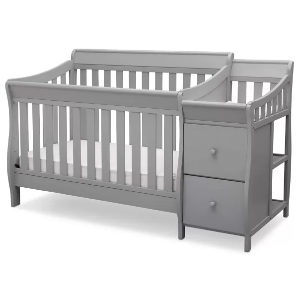Bentley S Series 4-in-1 Convertible Baby Crib, Black Cherry Espresso