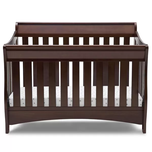 Bentley S Series 4-in-1 Convertible Baby Crib, Black Cherry Espresso