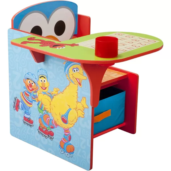 Chair Desk With Storage Bin, Sesame Street