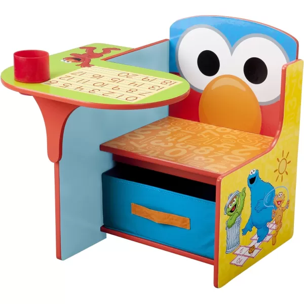 Chair Desk With Storage Bin, Sesame Street