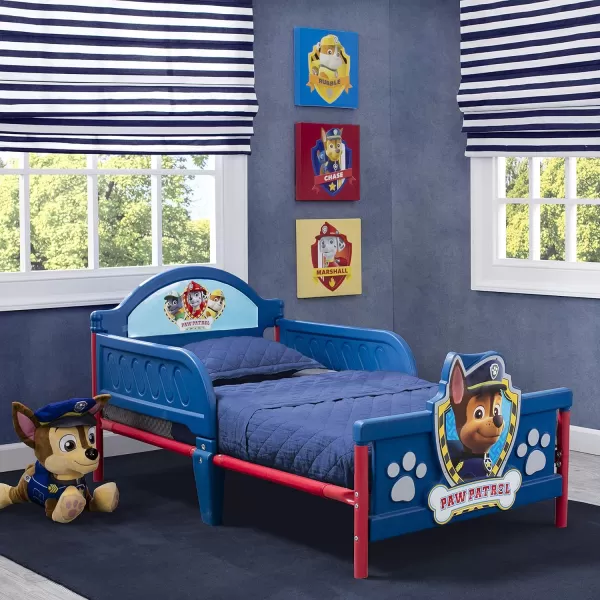 Delta Children 3D-Footboard Toddler Bed, Nick Jr. PAW Patrol
