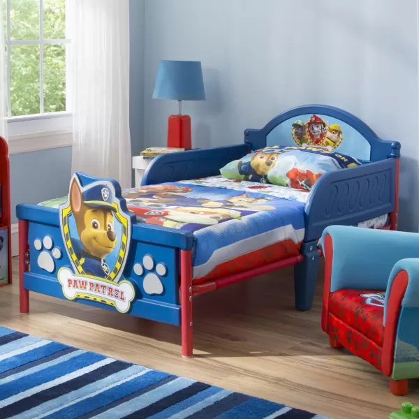 Delta Children 3D-Footboard Toddler Bed, Nick Jr. PAW Patrol
