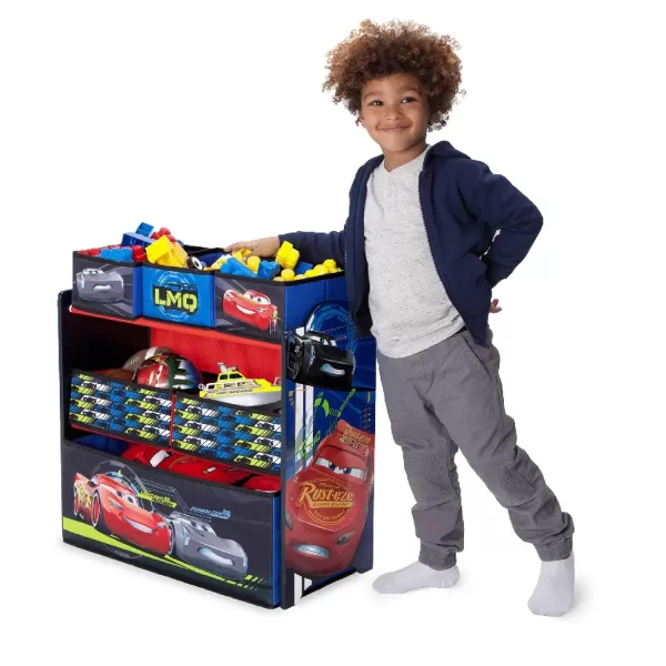 Delta Children 6 Bin Design and Store Toy Organizer - Greenguard Gold Certified, Nick Jr. PAW Patrol